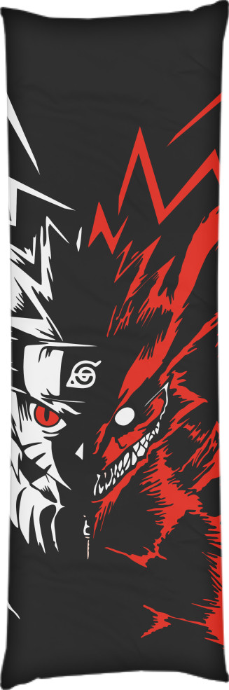 Наруто - Подушка дакимакура - naruto two face - Mfest