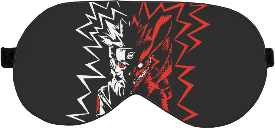 Sleep Mask 3D - naruto two face - Mfest