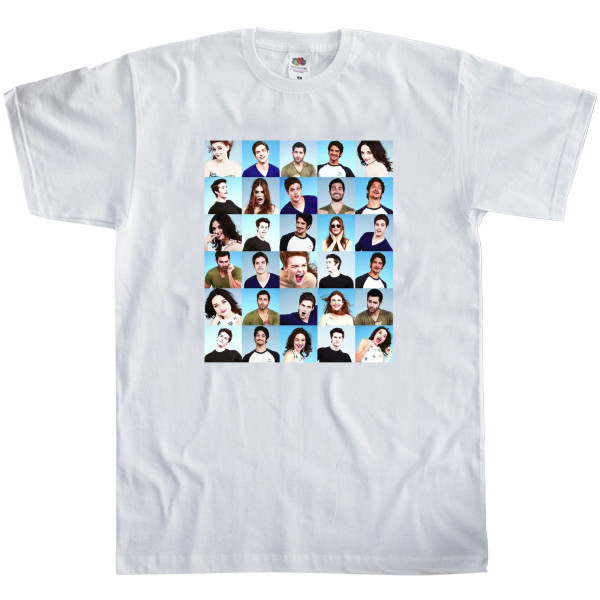 Men's T-Shirt Fruit of the loom - Teen wolf 3 - Mfest