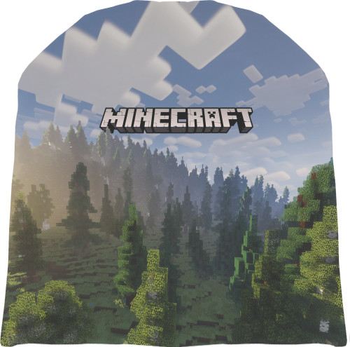 Hat 3D - Minecraft nature - Mfest