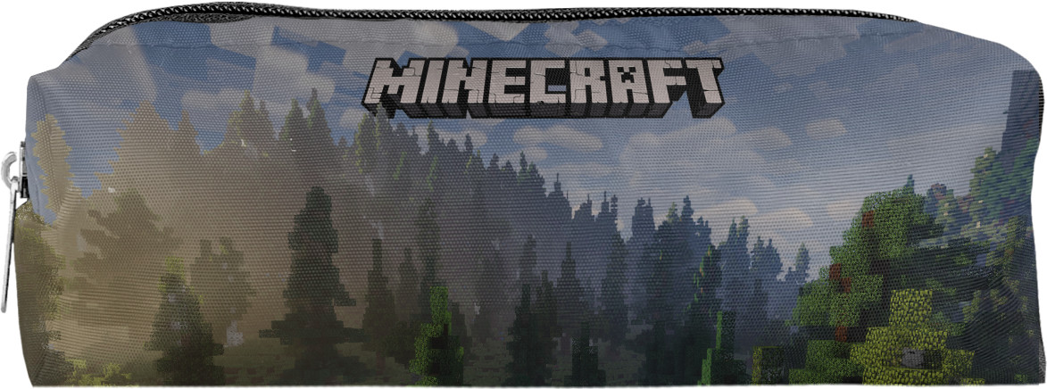 Pencil case 3D - Minecraft nature - Mfest