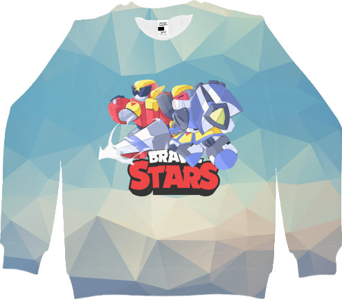 Men's Sweatshirt 3D - mecha paladin surge BS 2 - Mfest