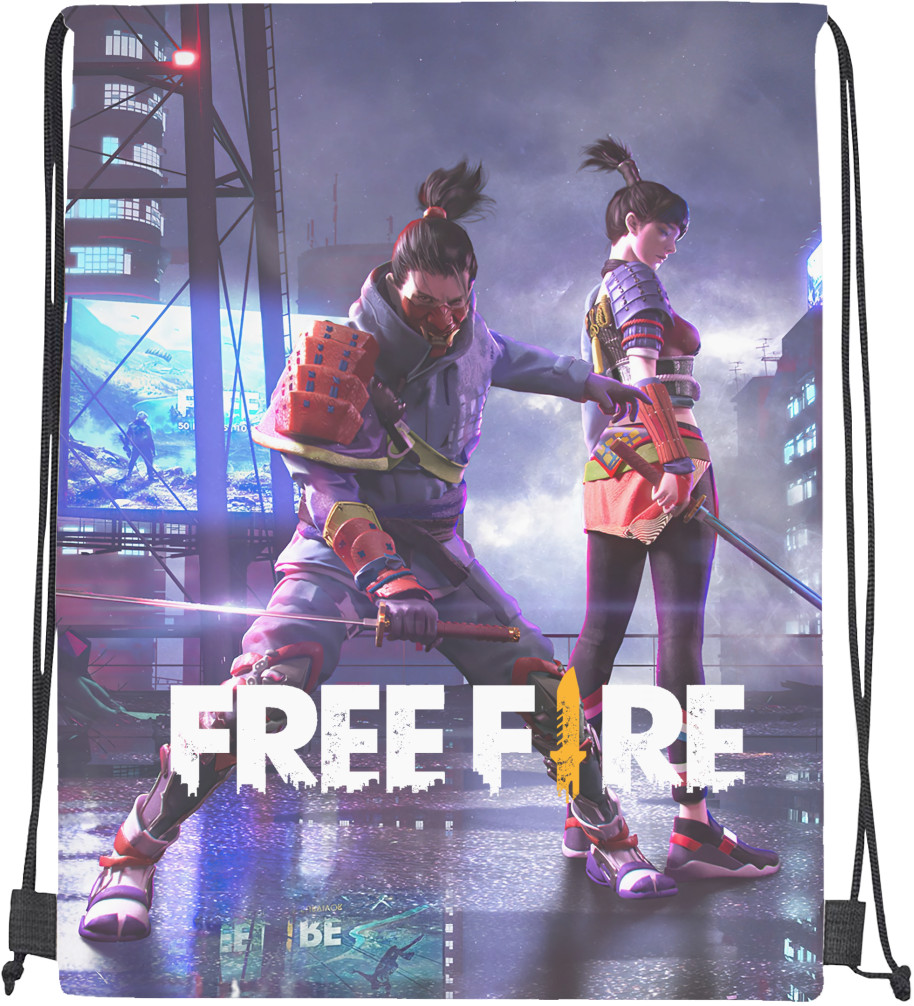 Мішок спортивний - Free Fire Samurai Team - Mfest