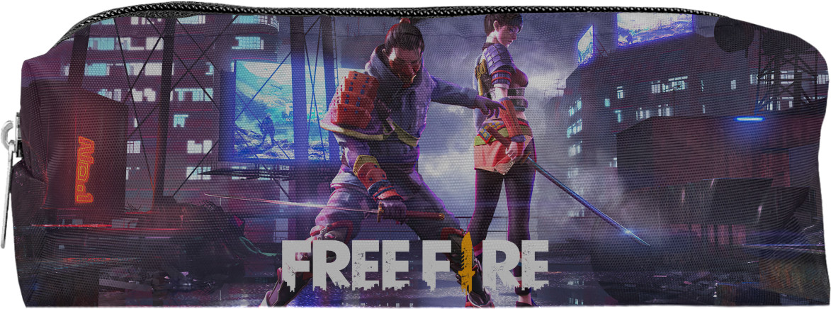 Пенал 3D - Free Fire Samurai Team - Mfest