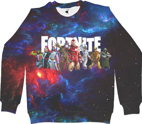 Men's Sweatshirt 3D - fortnite BATTLE FOR THE NEXUS 4 - Mfest