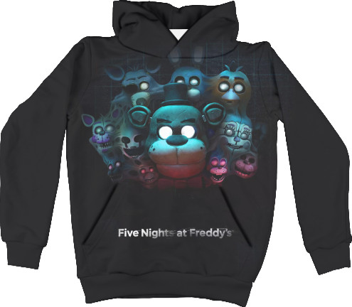 Unisex Hoodie 3D - five nights at freddy's - Mfest