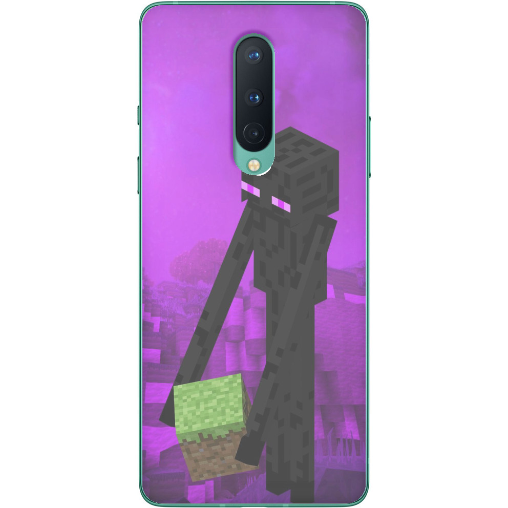 Чехол OnePlus - Enderman - Mfest