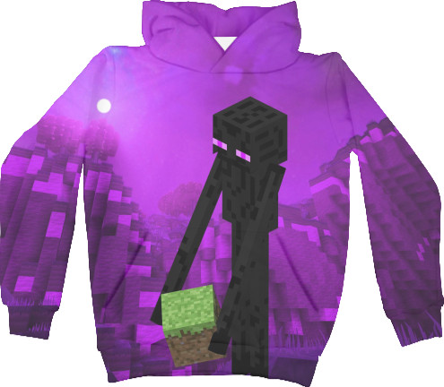 Unisex Hoodie 3D - Enderman - Mfest