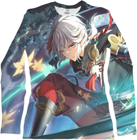 Women's Longsleeve Shirt 3D - Kazuha - Mfest