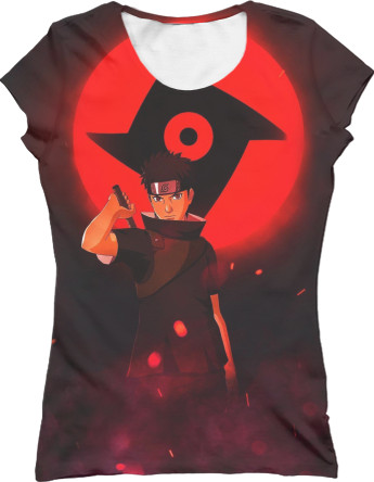 Women's T-Shirt 3D - Uchiha Shisui - Mfest