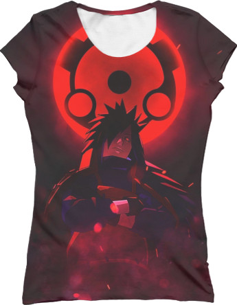 Women's T-Shirt 3D - Uchiha Madara - Mfest