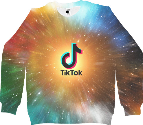 Women's Sweatshirt 3D - tik tok - Mfest