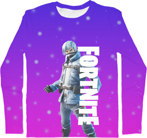 Men's Longsleeve Shirt 3D - Snow Patroller - Mfest