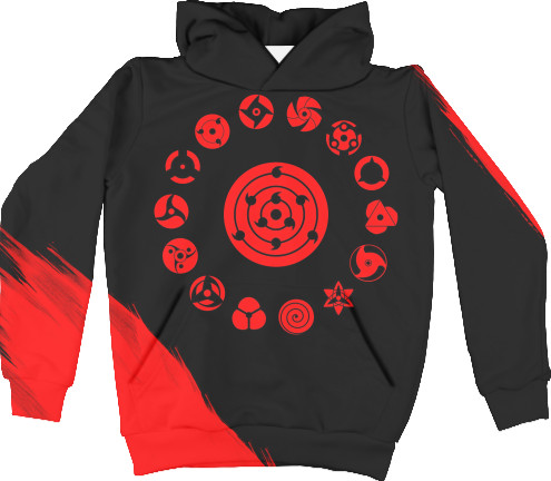 Unisex Hoodie 3D - Sharingan - Mfest