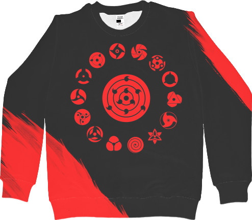 Kids' Sweatshirt 3D - Sharingan - Mfest