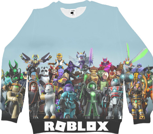 Women's Sweatshirt 3D - Roblox 2 - Mfest