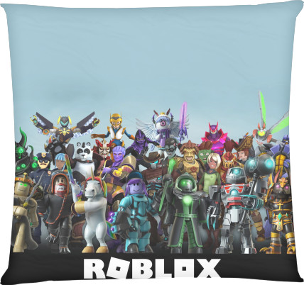 Square Throw Pillow - Roblox 2 - Mfest