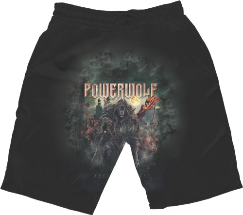 Men's Shorts 3D - power wolf 5 - Mfest