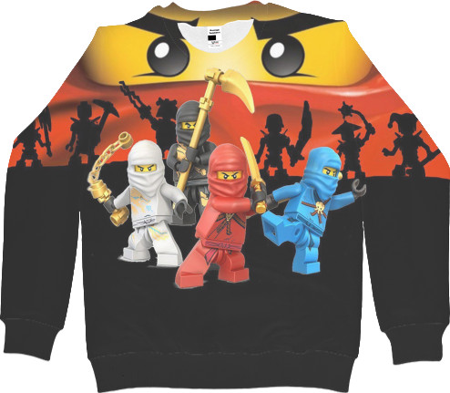 Women's Sweatshirt 3D - ninjago birthday - Mfest