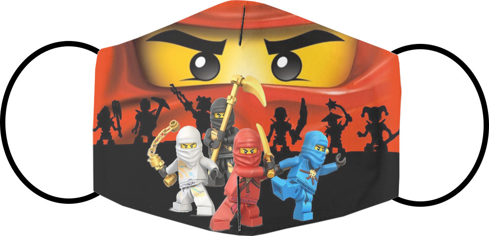 Маска на лицо - ninjago birthday - Mfest