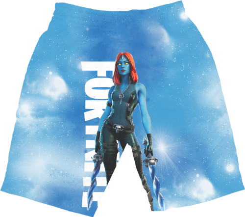 Men's Shorts 3D - mystic - Mfest