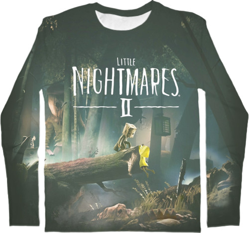 Men's Longsleeve Shirt 3D - Little Nightmares 2 - Mfest