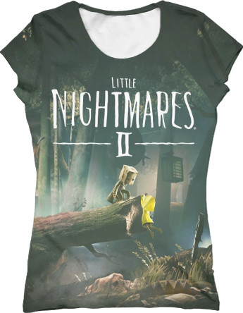 Women's T-Shirt 3D - Little Nightmares 2 - Mfest