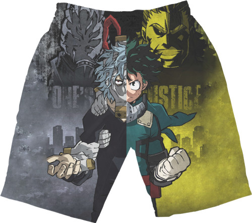 Men's Shorts 3D - My Hero Academia 2 - Mfest