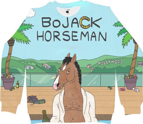 Women's Sweatshirt 3D - BoJack Horseman - Mfest