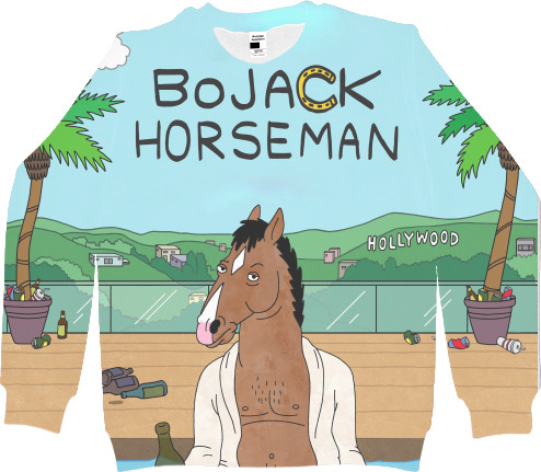 Men's Sweatshirt 3D - BoJack Horseman - Mfest