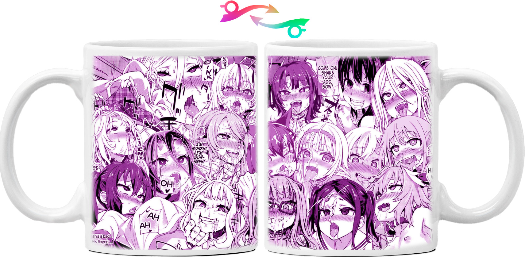 Mug - ahegao 3 - Mfest