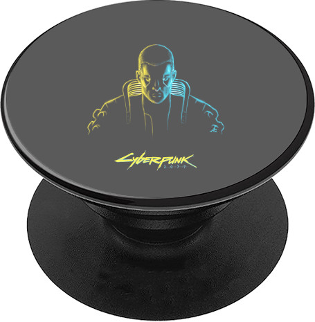 PopSocket Подставка для мобильного - Cyberpunk 2077 2 - Mfest