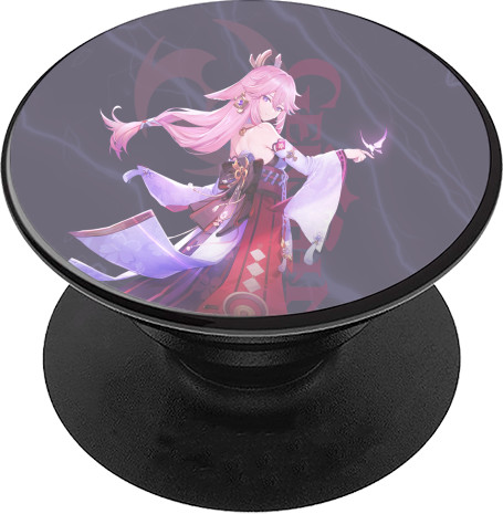 PopSocket Підставка для Телефону - genshin impact yae miko - Mfest