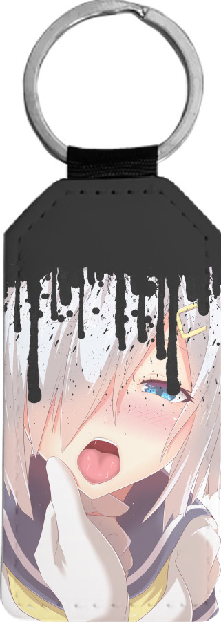 Rectangular Keychain - AHEGAO 6 - Mfest