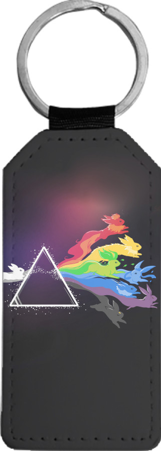 Rectangular Keychain - pink floyd, pokemon - Mfest