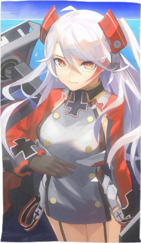 Полотенце 3D - Prinz Eugen - Azur Lane - Mfest