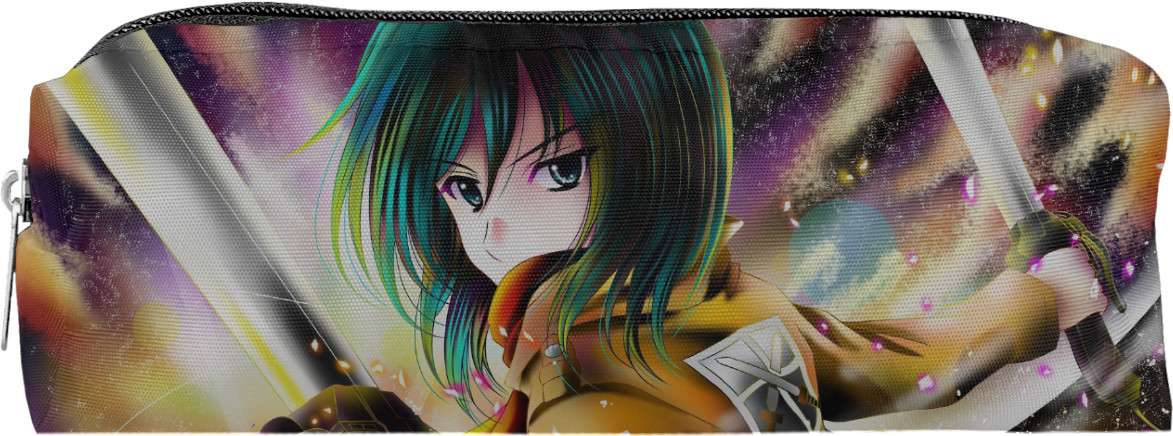 Pencil case 3D - Mikasa Ackerman - Attack on Titan - Mfest