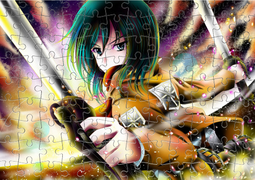 Puzzle - Mikasa Ackerman - Attack on Titan - Mfest