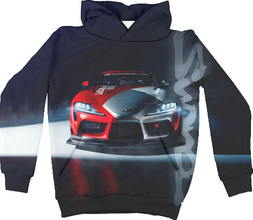 Unisex Hoodie 3D - GR TOYOTA SUPRA GT4 - Mfest