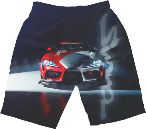 Kids' Shorts 3D - GR TOYOTA SUPRA GT4 - Mfest