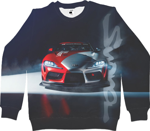 Men's Sweatshirt 3D - GR TOYOTA SUPRA GT4 - Mfest