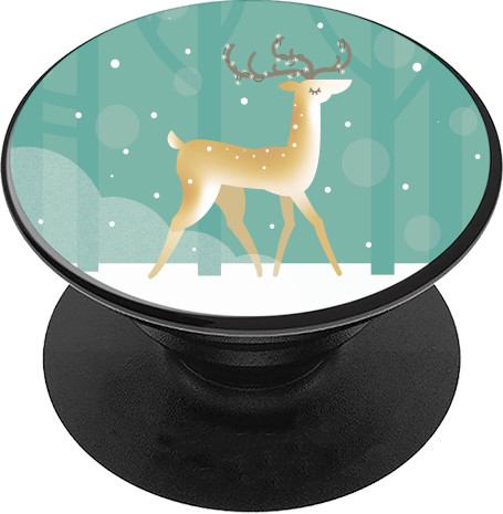 PopSocket Підставка для Телефону - New Year DEER - Mfest