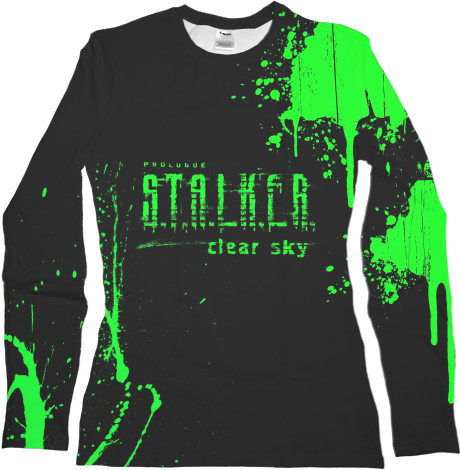 Women's Longsleeve Shirt 3D - Stalker 2 art - Mfest