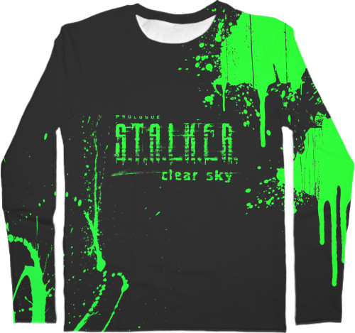 Men's Longsleeve Shirt 3D - Stalker 2 art - Mfest