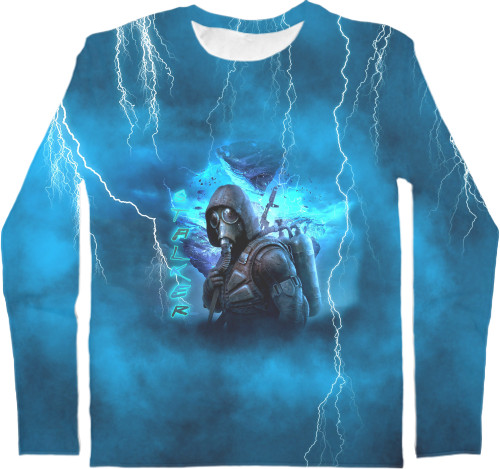 Kids' Longsleeve Shirt 3D - Stalker 2 - Mfest