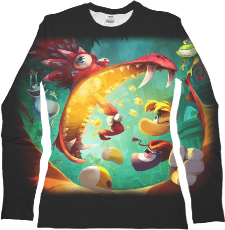 Women's Longsleeve Shirt 3D - Rayman legend - Mfest