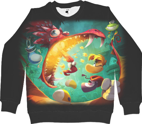 Women's Sweatshirt 3D - Rayman legend - Mfest