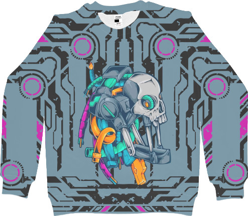 Women's Sweatshirt 3D - Cyberpunk 2077! - Mfest