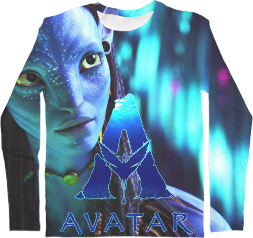 Men's Longsleeve Shirt 3D - Avatar NEW - Mfest