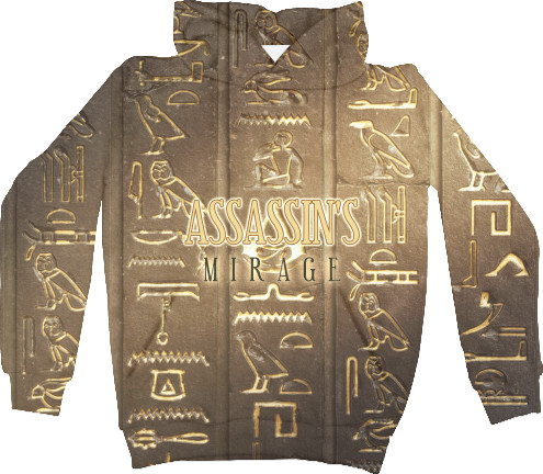 Unisex Hoodie 3D - Assassin's Creed Mirage - Mfest